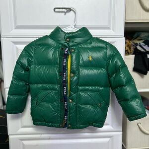 Polo Ralph Lauren Green Puffer Jacket